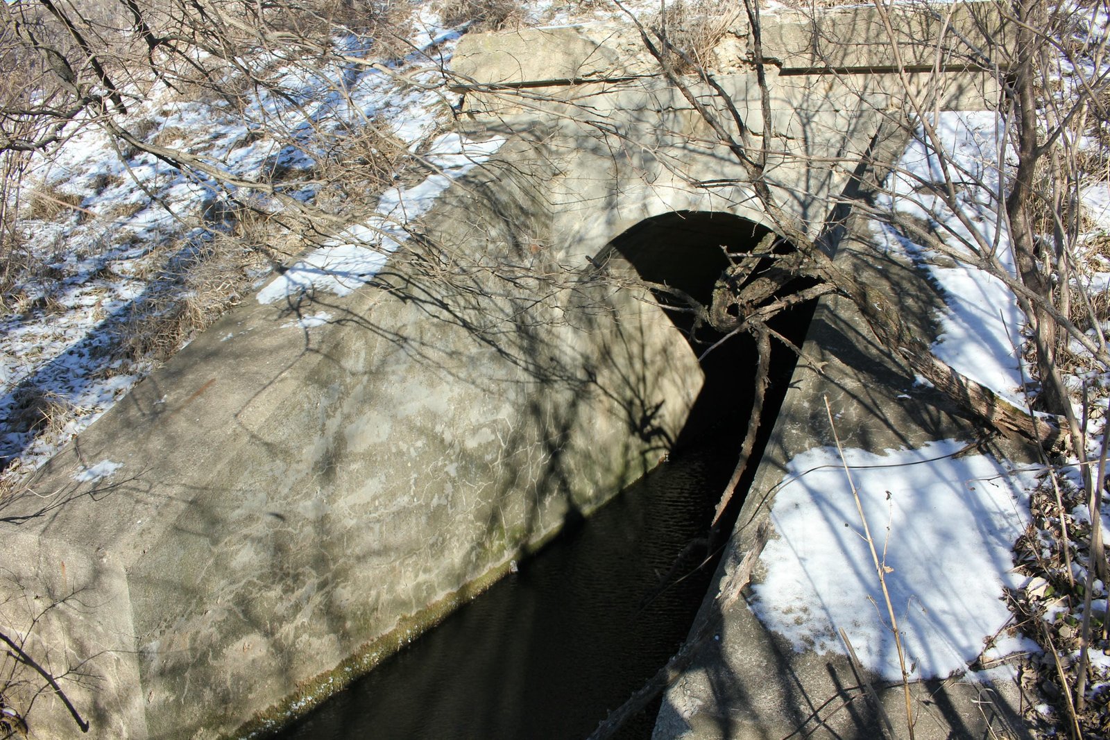 West abutment